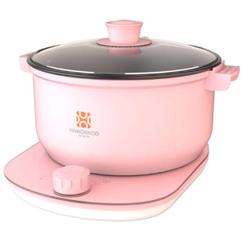 Nồi lẩu điện Hawonkoo HEH-100-PK, 2 màu xanh, hồng.